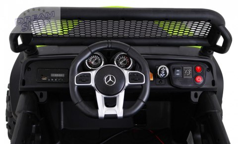 Pojazd Mercedes BENZ UNIMOG Zielony Pojazd Mercedes BENZ UNIMOG Zielony