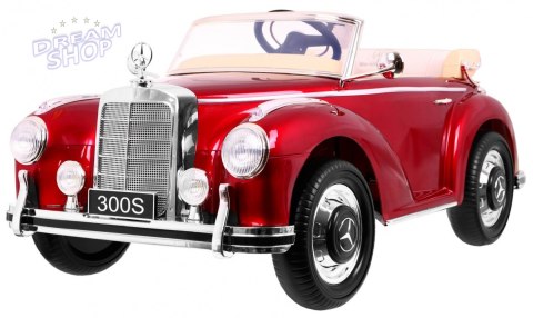 Pojazd Mercedes Benz 300S RETRO Lakier Czerwony Pojazd Mercedes Benz 300S RETRO Lakier Czerwony