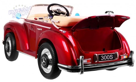 Pojazd Mercedes Benz 300S RETRO Lakier Czerwony Pojazd Mercedes Benz 300S RETRO Lakier Czerwony