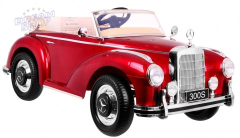 Pojazd Mercedes Benz 300S RETRO Lakier Czerwony Pojazd Mercedes Benz 300S RETRO Lakier Czerwony