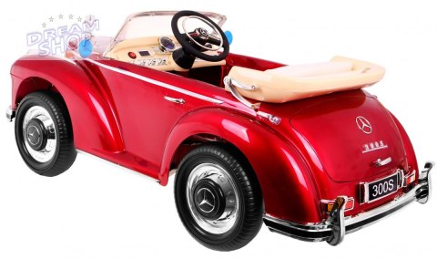 Pojazd Mercedes Benz 300S RETRO Lakier Czerwony Pojazd Mercedes Benz 300S RETRO Lakier Czerwony
