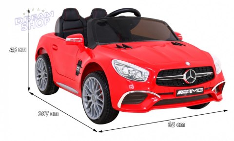 Pojazd Mercedes Benz AMG SL65 S Czerwony Pojazd Mercedes Benz AMG SL65 S Czerwony