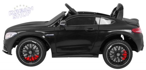 Pojazd Mercedes Benz C63 AMG Czarny Pojazd Mercedes Benz C63 AMG Czarny