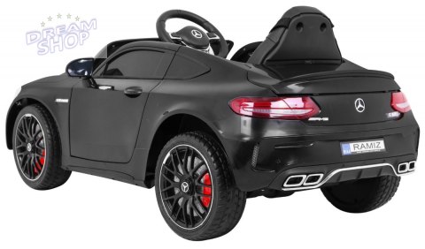 Pojazd Mercedes Benz C63 AMG Czarny Pojazd Mercedes Benz C63 AMG Czarny