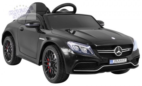 Pojazd Mercedes Benz C63 AMG Czarny Pojazd Mercedes Benz C63 AMG Czarny