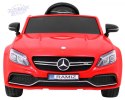 Pojazd Mercedes Benz C63 AMG Czerwony