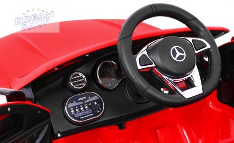 Pojazd Mercedes Benz C63 AMG Czerwony Pojazd Mercedes Benz C63 AMG Czerwony