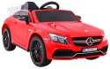 Pojazd Mercedes Benz C63 AMG Czerwony