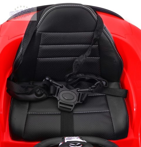 Pojazd Mercedes Benz C63 AMG Czerwony Pojazd Mercedes Benz C63 AMG Czerwony