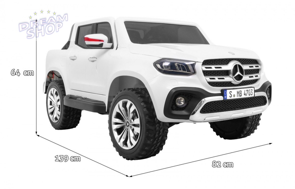 Pojazd Mercedes Benz X-Class MP4 Biały Pojazd Mercedes Benz X-Class MP4 Biały