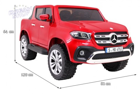Pojazd Mercedes Benz X-Class MP4 Lakierowany Czerwony Pojazd Mercedes Benz X-Class MP4 Lakierowany Czerwony