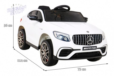 Pojazd Mercedes Benz GLC63S Biały Pojazd Mercedes Benz GLC63S Biały