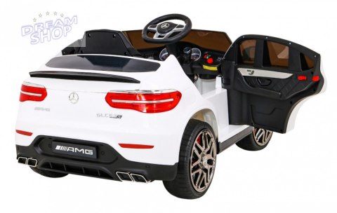 Pojazd Mercedes Benz GLC63S Biały Pojazd Mercedes Benz GLC63S Biały
