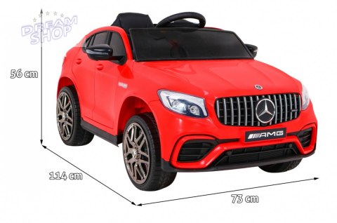 Pojazd Mercedes Benz GLC63S Czerwony Pojazd Mercedes Benz GLC63S Czerwony