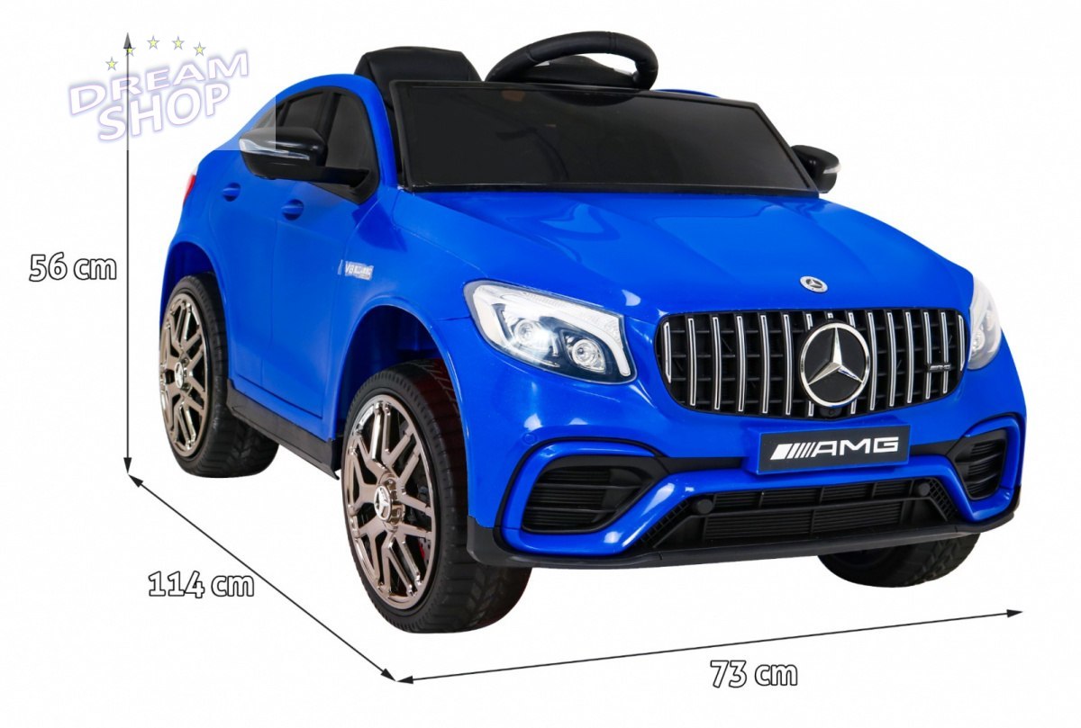 Pojazd Mercedes Benz GLC63S Niebieski Pojazd Mercedes Benz GLC63S Niebieski