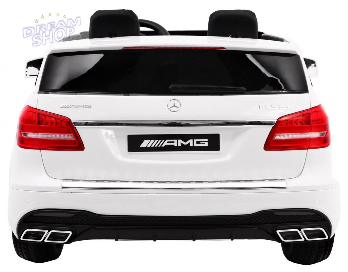 Pojazd Mercedes Benz GLS 63 AMG 4WD Lakierowany Biały Pojazd Mercedes Benz GLS 63 AMG 4WD Lakierowany Biały