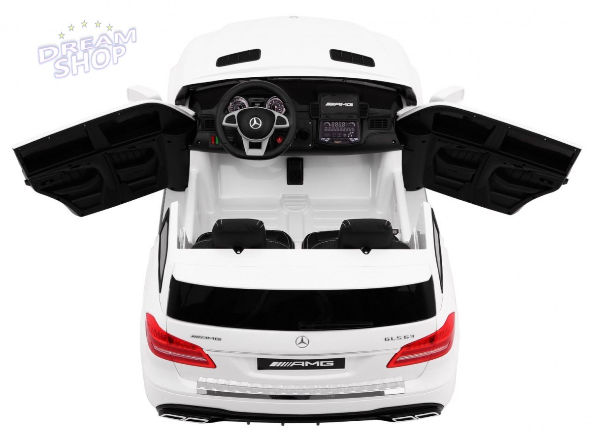 Pojazd Mercedes Benz GLS 63 AMG 4WD Lakierowany Biały Pojazd Mercedes Benz GLS 63 AMG 4WD Lakierowany Biały