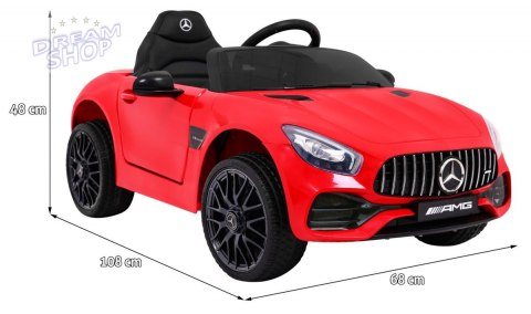 Pojazd Mercedes Benz GT Czerwony Pojazd Mercedes Benz GT Czerwony