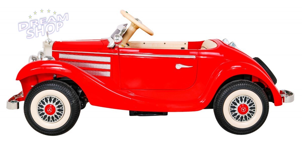 Pojazd Mercedes Benz Retro Typ 540A Czerwony Pojazd Mercedes Benz Retro Typ 540A Czerwony
