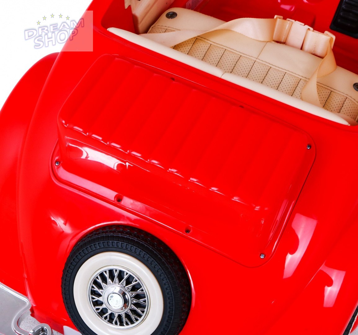 Pojazd Mercedes Benz Retro Typ 540A Czerwony Pojazd Mercedes Benz Retro Typ 540A Czerwony