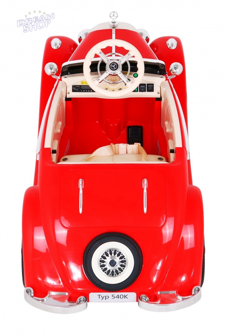 Pojazd Mercedes Benz Retro Typ 540A Czerwony Pojazd Mercedes Benz Retro Typ 540A Czerwony