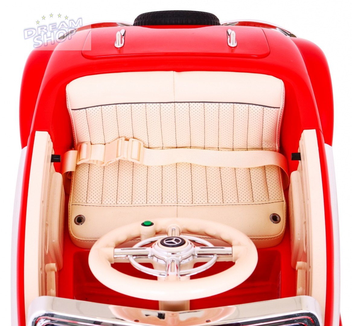 Pojazd Mercedes Benz Retro Typ 540A Czerwony Pojazd Mercedes Benz Retro Typ 540A Czerwony