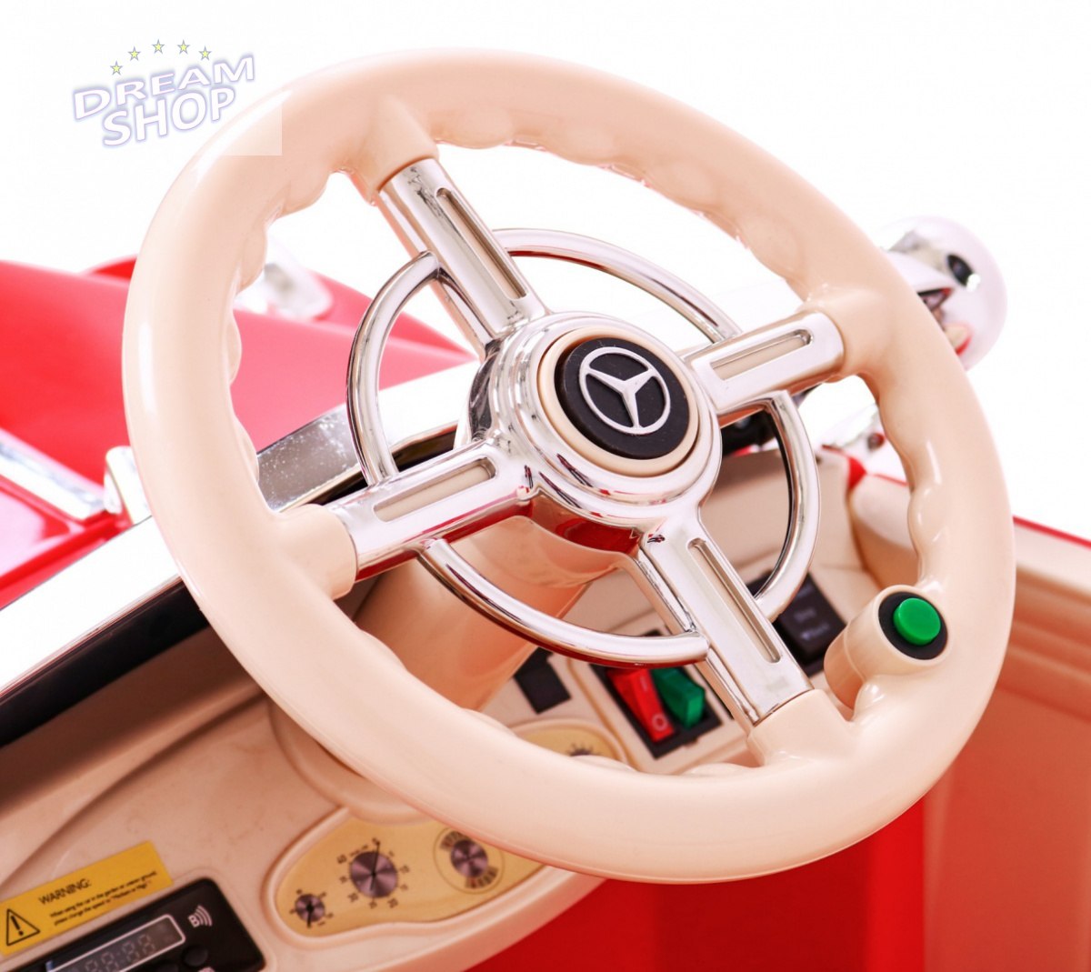 Pojazd Mercedes Benz Retro Typ 540A Czerwony Pojazd Mercedes Benz Retro Typ 540A Czerwony