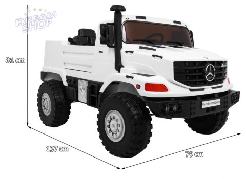 Pojazd Mercedes-Benz Zetros Biały Pojazd Mercedes-Benz Zetros Biały