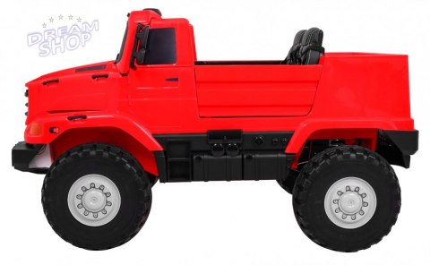 Pojazd Mercedes-Benz Zetros Czerwony Pojazd Mercedes-Benz Zetros Czerwony