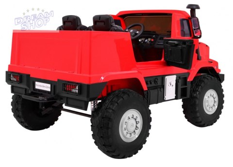 Pojazd Mercedes-Benz Zetros Czerwony Pojazd Mercedes-Benz Zetros Czerwony