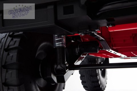 Pojazd Mercedes-Benz Zetros Czerwony Pojazd Mercedes-Benz Zetros Czerwony