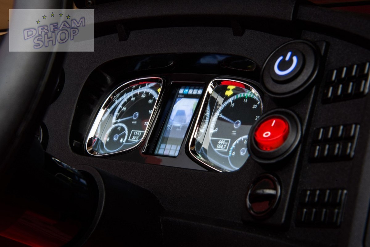 Pojazd Mercedes-Benz Zetros Czerwony Pojazd Mercedes-Benz Zetros Czerwony