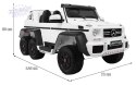 Pojazd Mercedes G63 6x6 Biały MP4