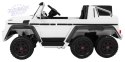 Pojazd Mercedes G63 6x6 Biały