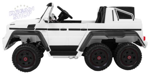 Pojazd Mercedes G63 6x6 Biały Pojazd Mercedes G63 6x6 Biały