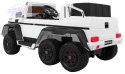 Pojazd Mercedes G63 6x6 Biały