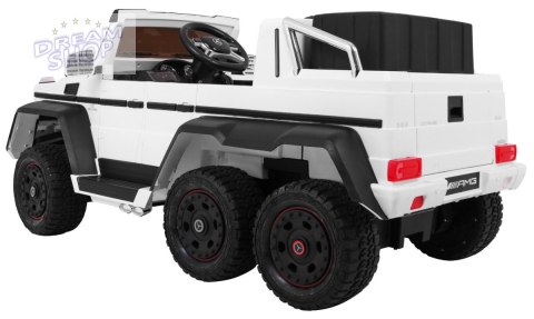 Pojazd Mercedes G63 6x6 Biały Pojazd Mercedes G63 6x6 Biały