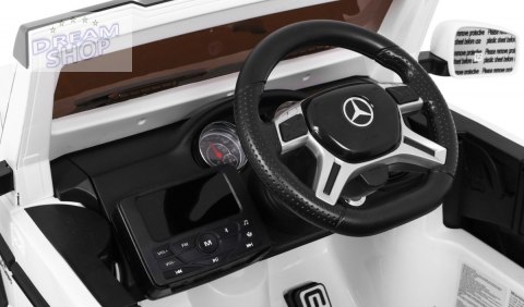 Pojazd Mercedes G63 6x6 Biały Pojazd Mercedes G63 6x6 Biały