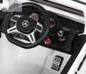 Pojazd Mercedes G63 6x6 Biały