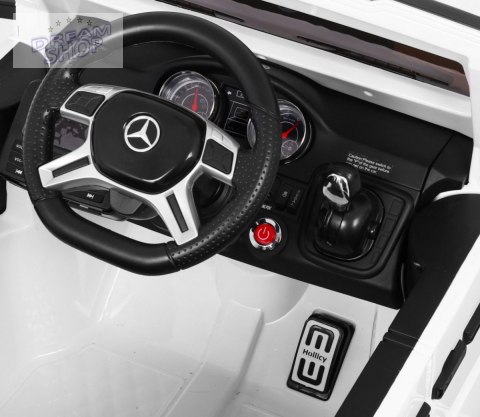 Pojazd Mercedes G63 6x6 Biały Pojazd Mercedes G63 6x6 Biały