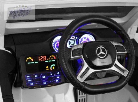 Pojazd Mercedes G63 6x6 Biały Pojazd Mercedes G63 6x6 Biały