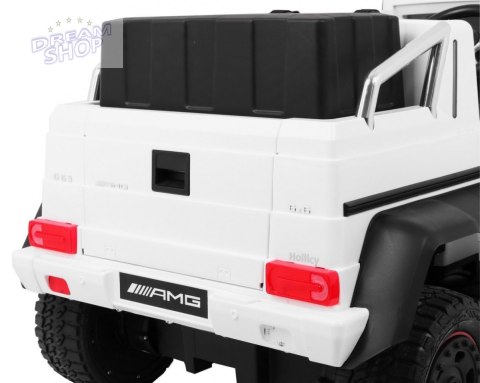 Pojazd Mercedes G63 6x6 Biały Pojazd Mercedes G63 6x6 Biały
