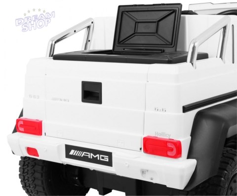 Pojazd Mercedes G63 6x6 Biały Pojazd Mercedes G63 6x6 Biały