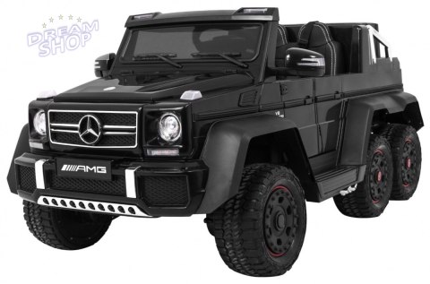 Pojazd Mercedes G63 6x6 Czarny Pojazd Mercedes G63 6x6 Czarny