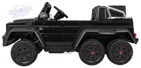 Pojazd Mercedes G63 6x6 Czarny Pojazd Mercedes G63 6x6 Czarny