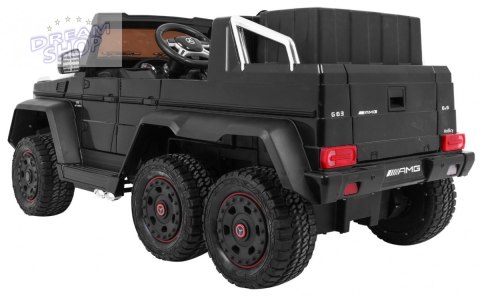 Pojazd Mercedes G63 6x6 Czarny Pojazd Mercedes G63 6x6 Czarny
