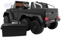 Pojazd Mercedes G63 6x6 Czarny