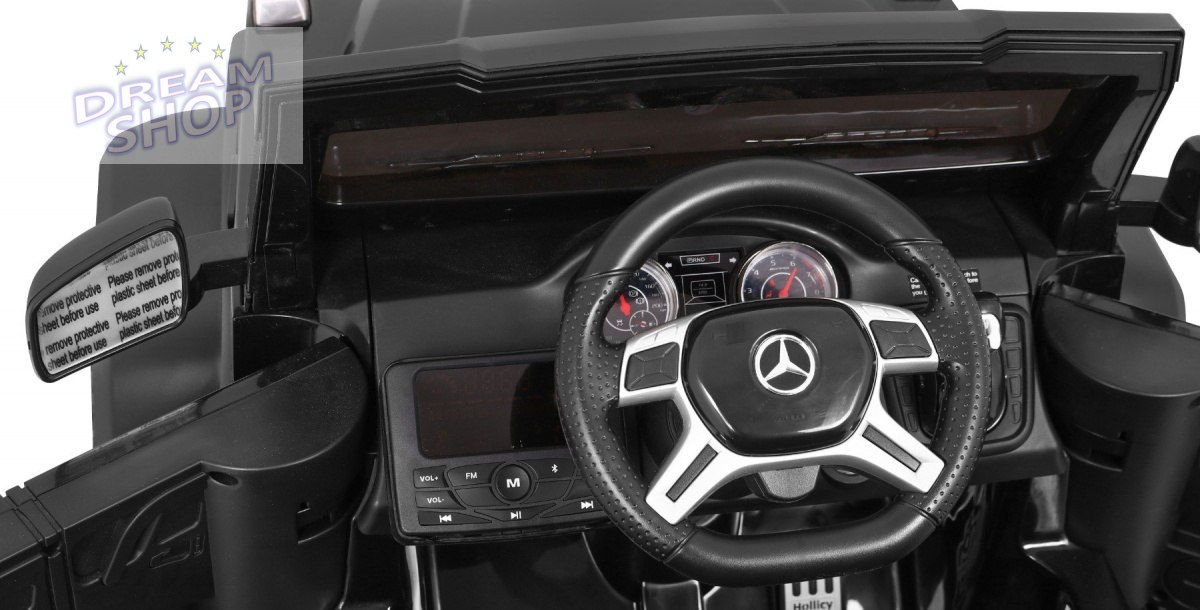 Pojazd Mercedes G63 6x6 Czarny