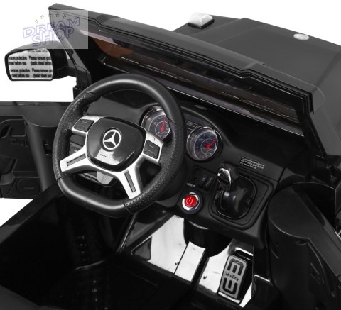 Pojazd Mercedes G63 6x6 Czarny Pojazd Mercedes G63 6x6 Czarny