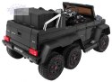 Pojazd Mercedes G63 6x6 Czarny